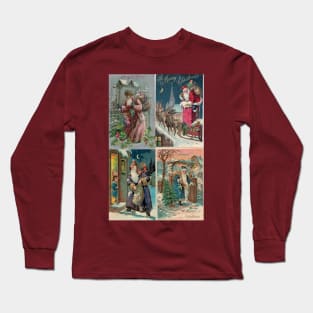 Beautiful Old World Santa's . Long Sleeve T-Shirt